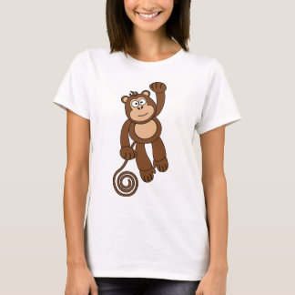 T-shirt Conception effrontée de singe