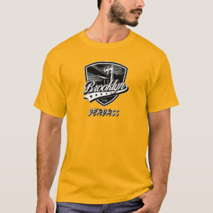 T-shirt Conception élégante de logo Brooklyn Swoosh