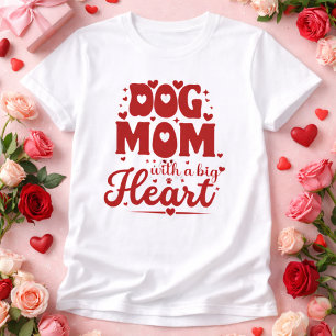 T-shirt Conception esthétique d'amour pour maman de chien 