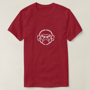 T-shirt Conception fâchée de singe