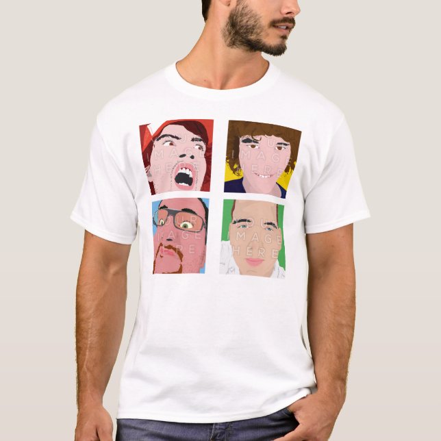 T-shirt Conception faite sur commande de la chemise des (Devant)