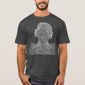 T-shirt conception femme des vagues
