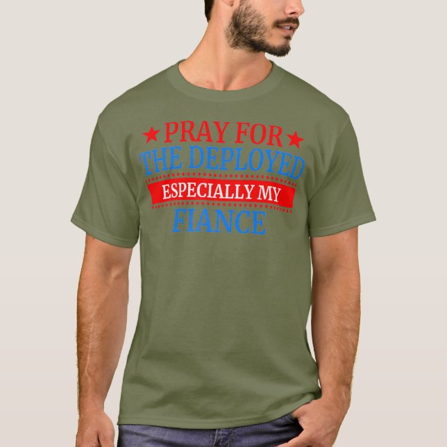 T-shirt Conception Fiance Déployée Pour Fiancee Premium (Devant)