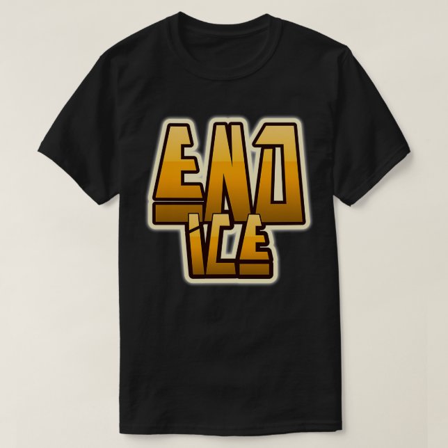 T-shirt Conception finale de la glace (Design devant)