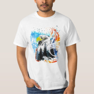 T-shirt Conception-fractalius d'Eagle
