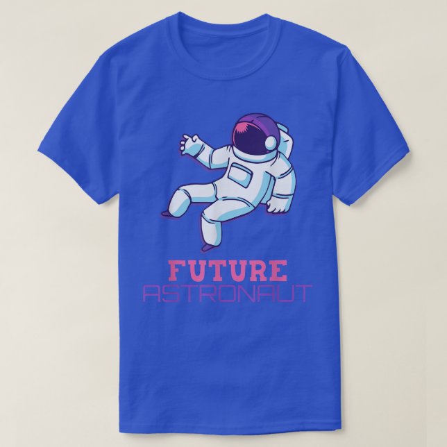 T-shirt Conception future d'astronautes pour scientifique  (Design devant)