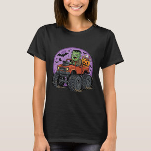 T-shirt Conception graphique camion monstre Frankenstein H