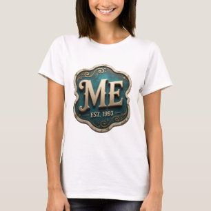 T-shirt Conception graphique Classic Gold ME EST 1993