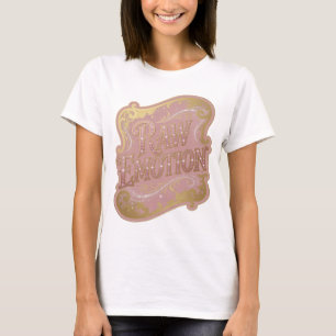 T-shirt Conception graphique Classic Gold RAW EMOTION