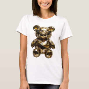 T-shirt Conception graphique d'art abstrait argenté CLASSI