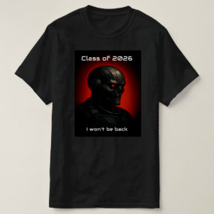 T-shirt Conception graphique de crâne de Terminator cool p