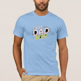 T-shirt Conception graphique du meilleur père en gras