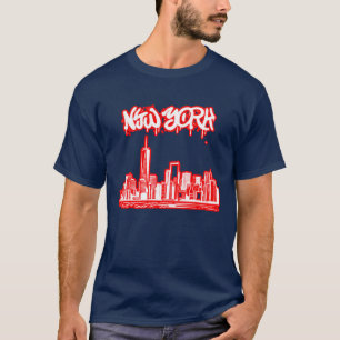 T-shirt Conception Graphique NYC