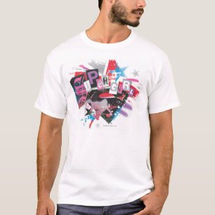 T-shirt Conception grunge de Supergirl