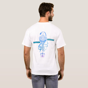 T-shirt Conception Hanuman de force illimitée   Hindou spi