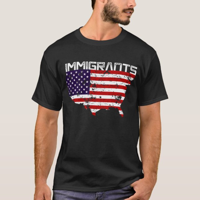 T-shirt Conception immigrée (Devant)