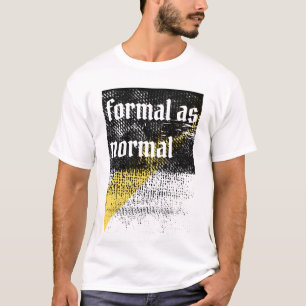 T-shirt Conception ironique grunge anti-formelle