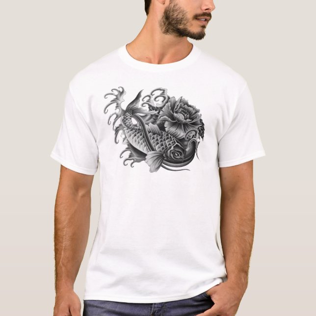 T-shirt Conception japonaise vraiment fraîche de poissons (Devant)