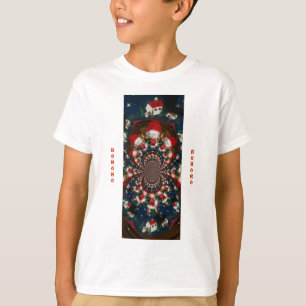 T-shirt Conception Kaleidoscope Père Noël spéciale