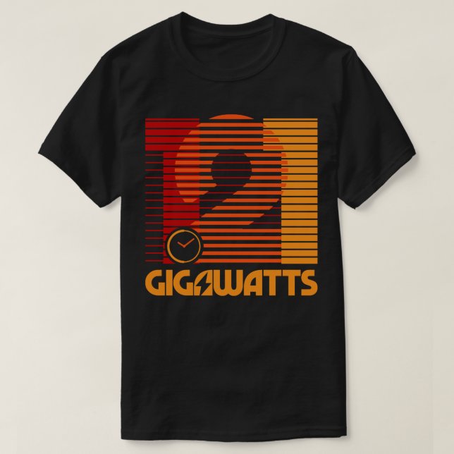 T-shirt Conception minimale de 121 Gigawatts (Design devant)
