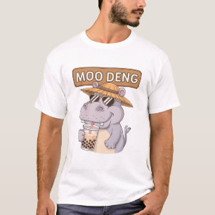 T-shirt Conception Moo-Deng Pour Pygmy Hippo