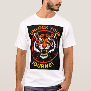 T-shirt Conception Motivationnelle Tigre Féroce – Force Pu