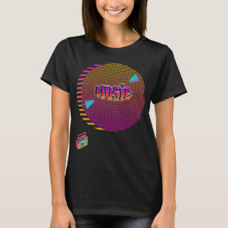 T-shirt Conception musicale des années 80