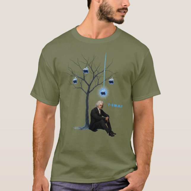 T-shirt conception Newton & Pomme (Devant)