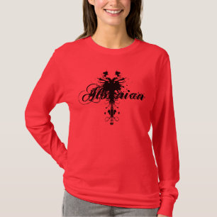 T-shirt Conception noire originale d'Eagle d'Albanais sur