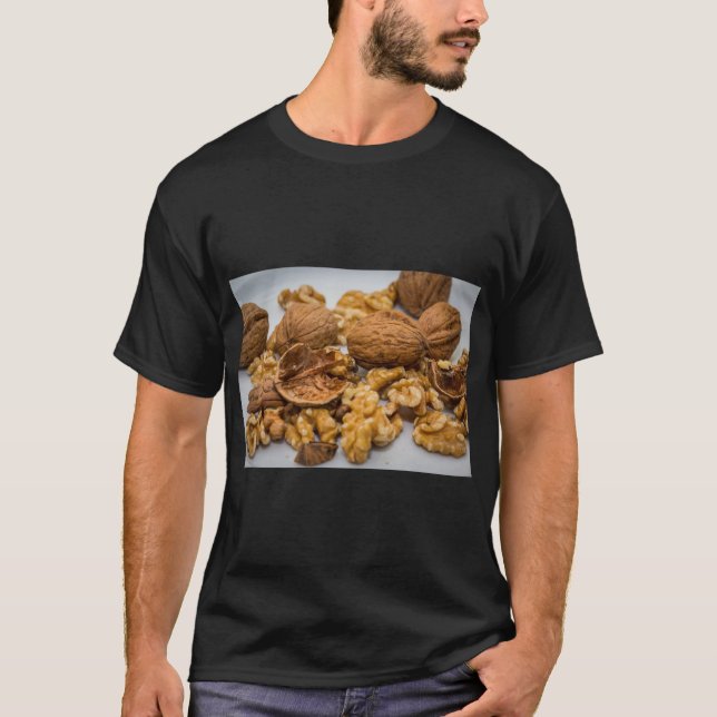 T-shirt Conception noyer – Force naturelle avec un style i (Devant)