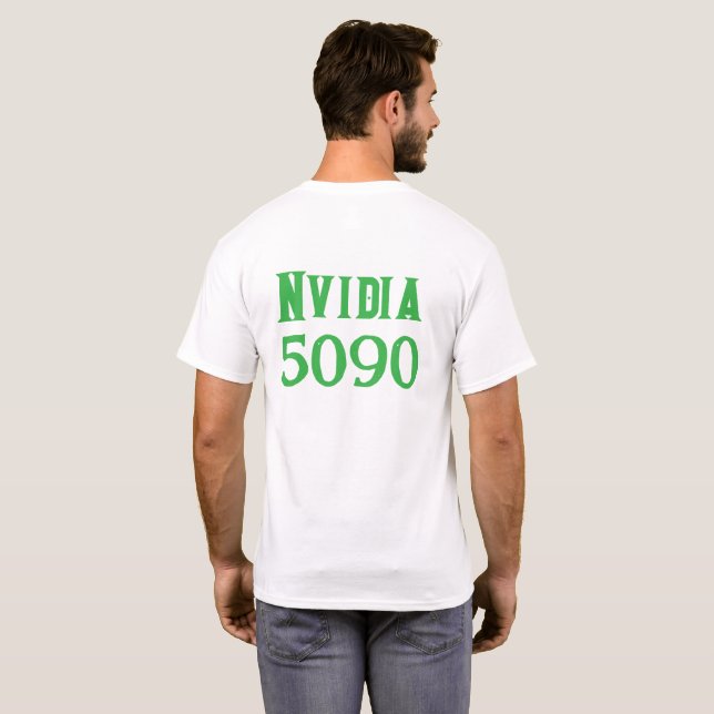 T-shirt Conception Nvidia 5090 (Dos entier)