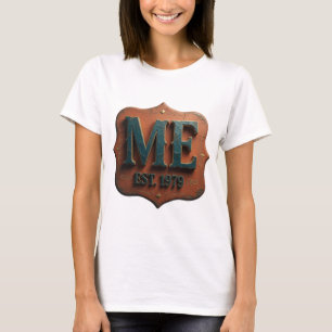 T-shirt Conception Or Dièse ME EST 1979