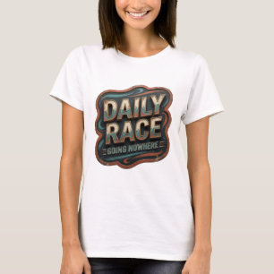 T-shirt Conception Or RÉSISTANCE Quotidienne Crisp Aller N
