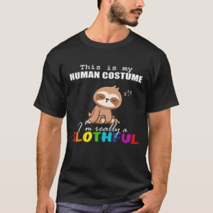 T-shirt Conception paresseuse d'Halloween, c'est mon costu