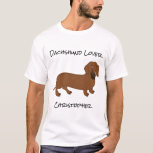 T-shirt Conception personnalisée de teckel