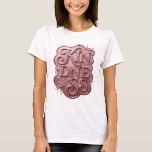 T-shirt Conception personnalisée KINDNESS Or Édifiant