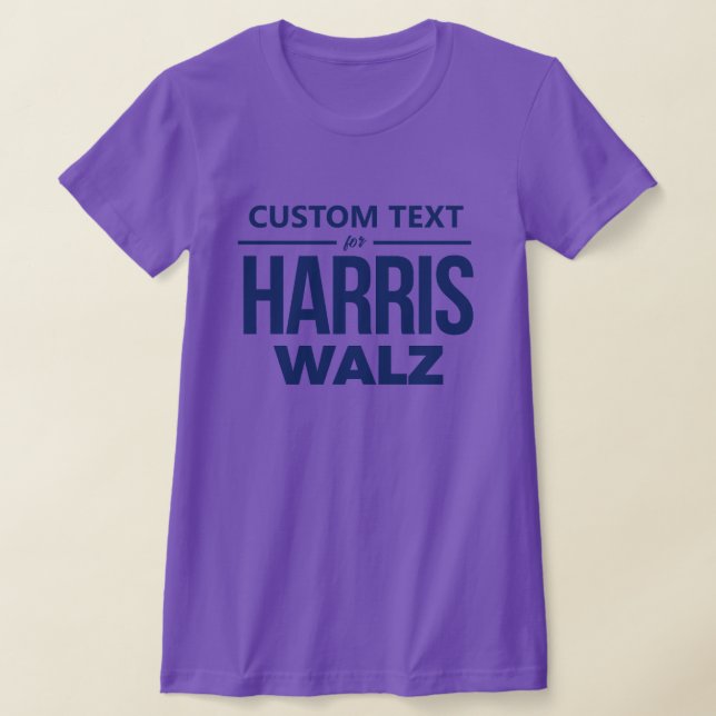 T-shirt Conception personnalisée pour Harris Walz (Poser)