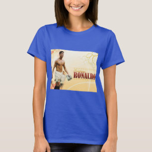T-shirt Conception photo du joueur de football RONALDO