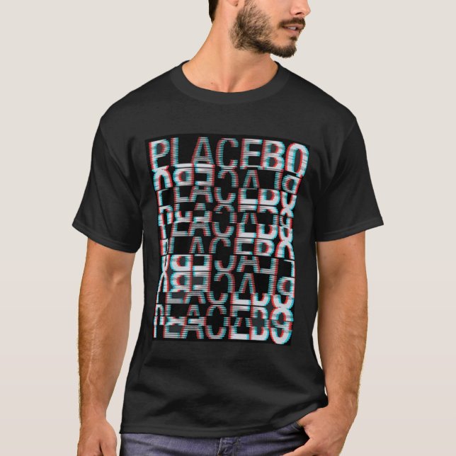 T-shirt Conception Placebo Glitch1 (Devant)