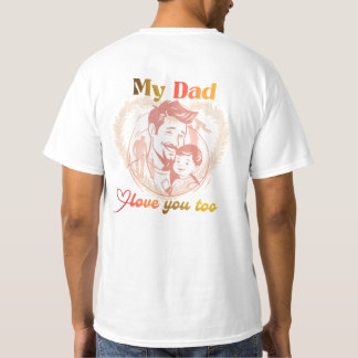 T-shirt Conception pour la fête des pères | conception de