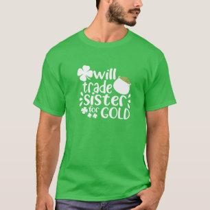 T-shirt Conception Pour Les Filles Aimer Joke Soeur De Com