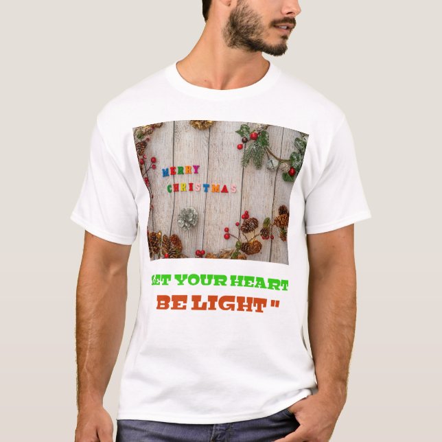 T-shirt Conception pour Noël logo design pour Noël (Devant)