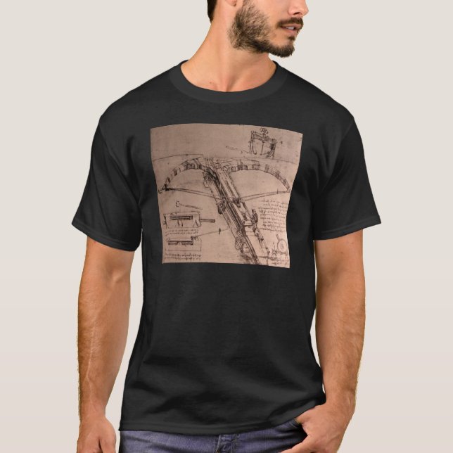 T-shirt Conception pour une énorme arbalète (Devant)