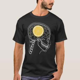 T-shirt conception RADIographie CERVEAU CITRON