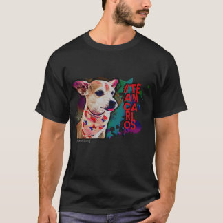 T-shirt Conception rétro de l'équipe Carlos Chihuahua