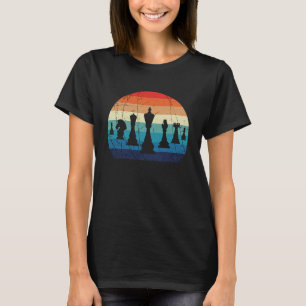 T-shirt Conception rétro du coucher de soleil Vintage