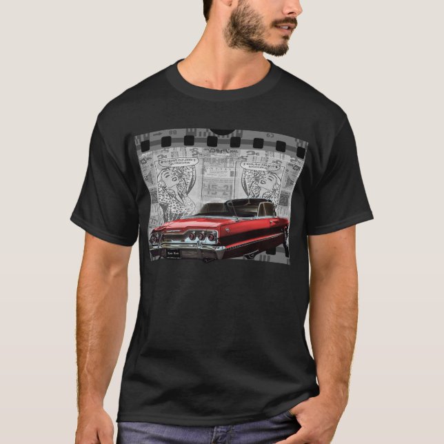 T-shirt Conception rétro vintage (Devant)
