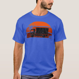 T-shirt Conception simple camionneur conducteur camion con