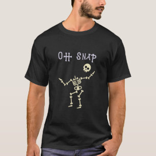 T-shirt Conception squelettique instantanée de Halloween