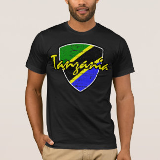 T-shirt Conception tanzanienne de drapeau